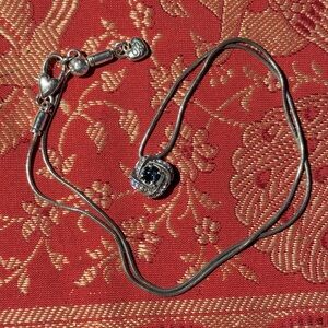 Brighton Eternity Knot Blue necklace